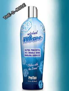 PRO TAN WICKED BLUE PROTAN COOLING TANNING LOTION NEW  