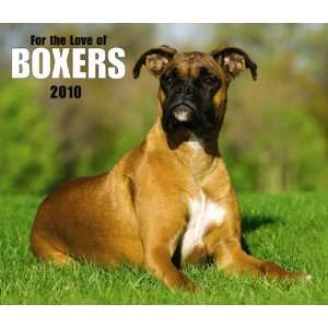  Boxers, For the Love of 2010 Deluxe Wall Calendar 14 x 12 