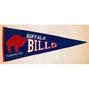  Buffalo Bills Throwback Style Pennant