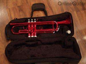   RED Trumpet w/ Case+YAMAHA Kit  SAVE ♫♫ SHIPS From WEST COAST
