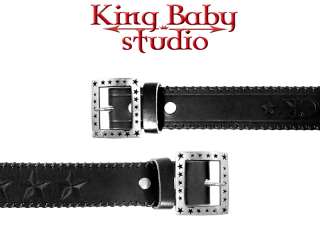 King Baby Studio alloy Buckle embossed Belt REMOVABLE  