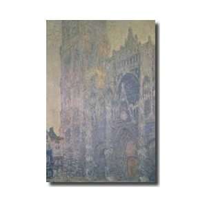 Rouen Cathedral Harmony In White Morning Light 1894 Giclee Print 