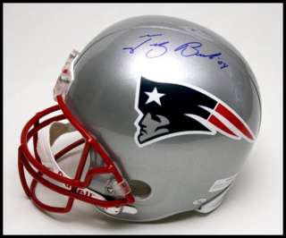 Tedy Bruschi New England Patriots Signed autographed Full Size Helmet 