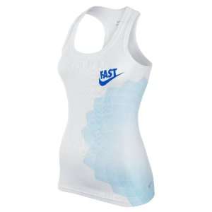  NIKE GRAPHIC RIBBED TANK (SPIRAL) (WOMENS) Sports 