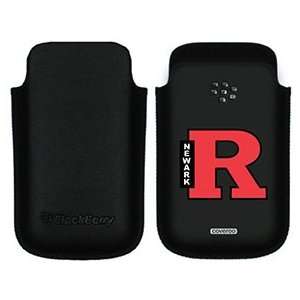  Rutgers University R Newark on BlackBerry Leather Pocket 