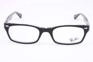 New RAY BAN Authentic Vintage Eyeglasses RX 5150 2034 Black Clear 