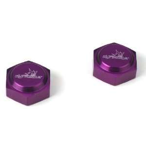  Dynamite 23mm Capped Wheel Nuts, Purple (2) Toys & Games