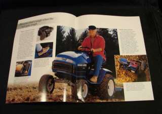 New Holland LS25 LS35 LS45 LS55 Tractor Brochure 1996  