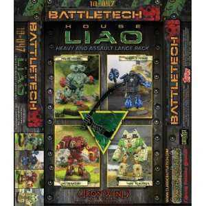 BattleTech Miniatures House Liao Heavy Assault Lance Set