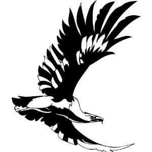  Removable Wall Decals  Eagle in Flight: Home Improvement