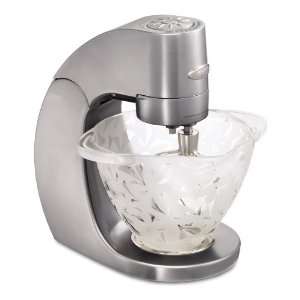 Jenn Air Attrezzi Mixer, Stainless Steel with Clear Etched Bowl 