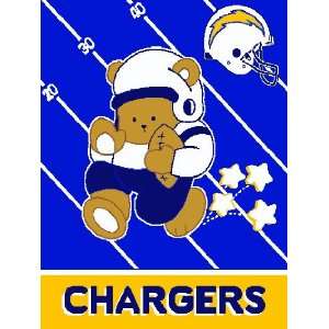  NFL San Diego Chargers Baby Blanket: Sports & Outdoors