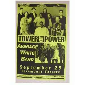  Tower Of Power Average White Band Handbill Poster 