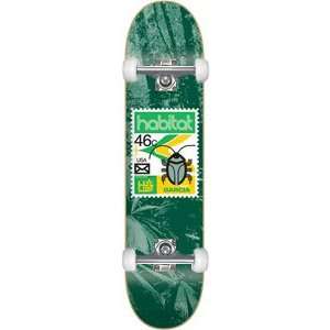  Habitat Garcia Postage Complete Skateboard   7.75 W/Raw 