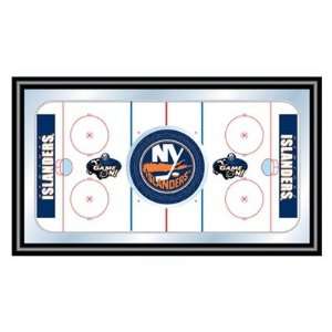  NHL New York Islanders Framed Hockey Rink Mirror