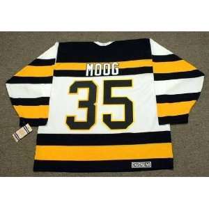  ANDY MOOG Boston Bruins 1992 CCM Vintage Throwback Home 