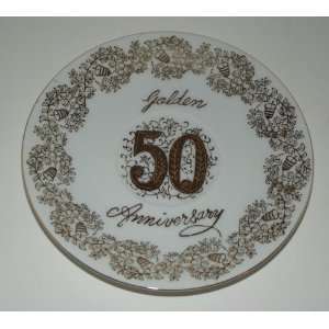  50th Anniversary Wedding Plate 