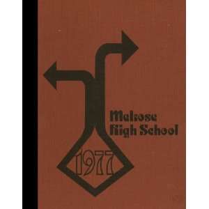 ) 1977 Yearbook Melrose High School, Melrose, Massachusetts Melrose 