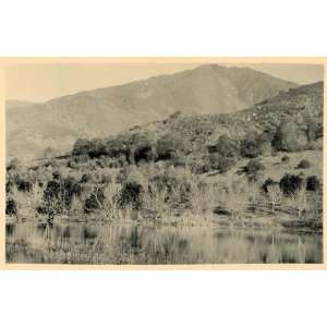  1887 Agua Tibia Wilderness Mountain Pond San Diego CA 