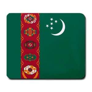  Turkmenistan Flag Mouse Pad