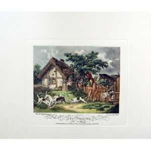  Fox Hunting The Death H/C Morland 1800 Print