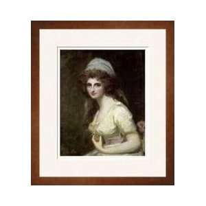  Lady Hamilton In A White Turban Framed Giclee Print