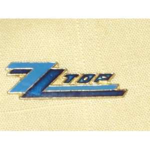  Vintage 1980s  ZZ TOP  Collectors Series Metal Pin 