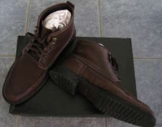 BANANA REPUBLIC Size12 MEN NIB $140 Brown Leather Boot Shoe Anderson 