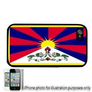  Tibet Tibetan Flag Apple iPhone 4 4S Case Cover Black 