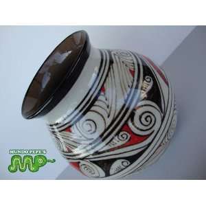  Chichipan Pot Short Mexican pottery Hand Made in Michoacan 