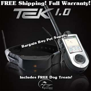  TEK 1.0 LT Series Dog GPS + E Collar System 729849127852  