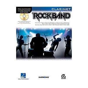  Rock Band Softcover with CD Clarinet