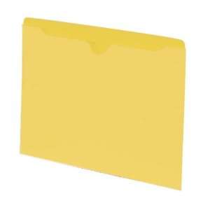   Double Ply Tab, Letter, 11 Point Stock, Yellow, 100 Per Box (75511