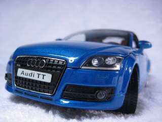 Audi TT blue Cararama Diecast Car Model 1:24 1/24  