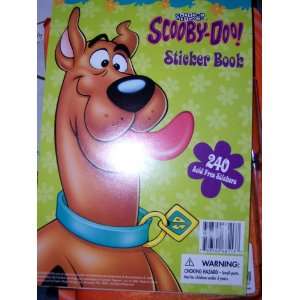  Scooby Doo Sricker Book Cartoon Network Books