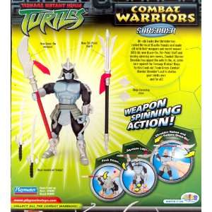   : Teenage Mutant Ninja Turtles Combat Warrior: Shredder: Toys & Games