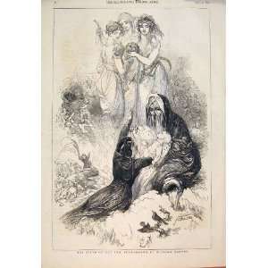  Birth New Year William Harvey Fine Art 1846 Print: Home 
