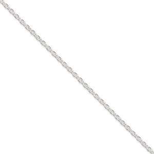  2.75 mm, Sterling Silver, Cable Chain   30 inch Jewelry