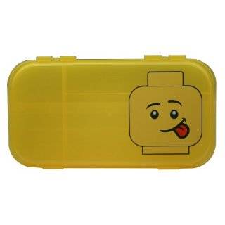  IRIS LEGO Minifigure and Brick Storage Case, Red