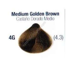    Permanent Hair Color 4G Medium Golden Brown: Health & Personal Care