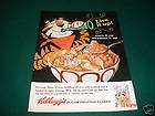 1965 kelloggs frosted flakes tony tiger live it up ad