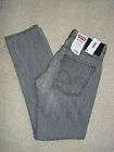   511 Skinny Denim Jeans Gray Sizes 31x32 32x32 33x32 34x32 New A12