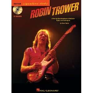 Robin Trower   Signature Licks Guitar Songbook   BK+CD