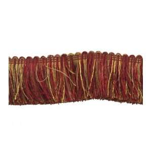  2 Inch Brush Fringe Red/Gold Arts, Crafts & Sewing
