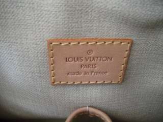 Authentic Louis Vuitton Monogram Canvas Trouville HandBag LV Bag 