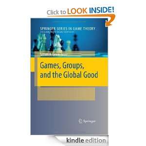 Games, Groups, and the Global Good (Springer Series in Game Theory 
