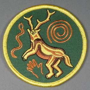  3 Paleo Shaman Embroidered Cloth Patch, PA15: Everything 