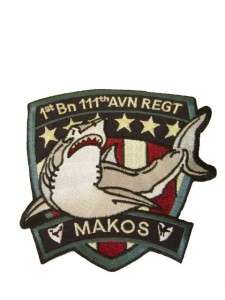   REGT MAKOS FLORIDA GUARD ARMY AVIATION BLACKHAWK HELI PATCH NEW  