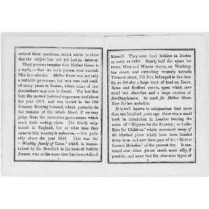  Only True Mother Goose,Boston Monroe & Francis,1833,Nursery Rhymes