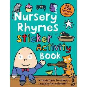  Nursery Rhymes Sticker Activity Book (Preschool Sticker 